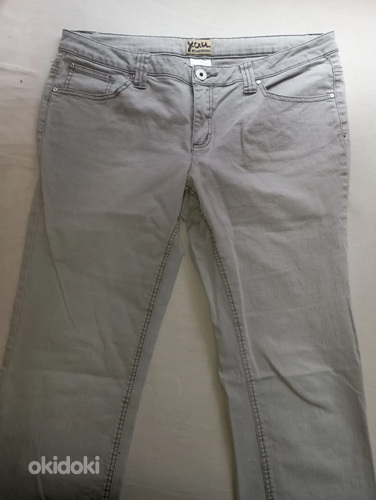 Белые джинсы женские (В хорошем состоянии) (фото #5)