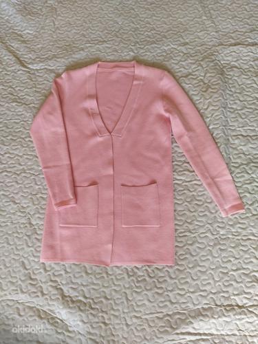 Новый модный розовый кардиган (фото #1)