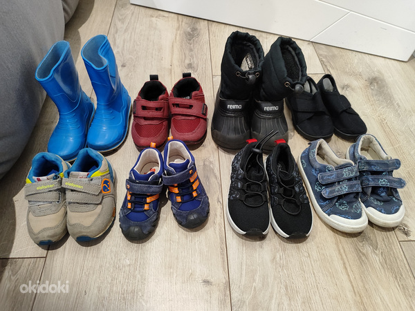 Poiste jalatsid 22 -24. Koos 15€ (foto #1)