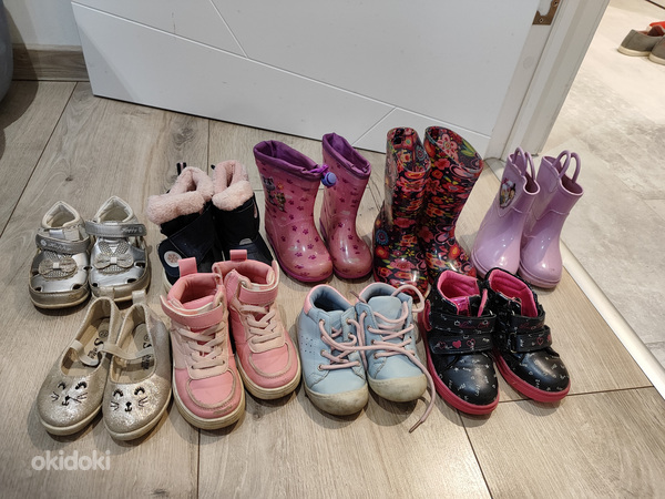 Туфли для девочек 21-23. 15€ вместе. (фото #1)