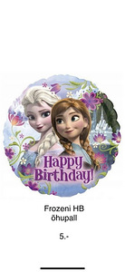 Frozen teemaline sünnipäevakomplekt (8 foto / 8)