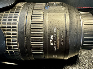 Nikon AF-S Nikkor 24-70 objektiiv+ AF-S Nikkor70-300 (7 foto / 8)