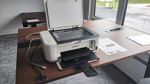 Canon MG3550 printer - värsked tindikassetid (2 foto / 3)