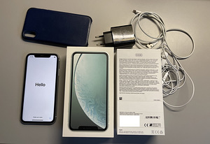 Mobiiltelefon Apple iPhone Xr 64GB valge, aku 95% (1 foto / 3)