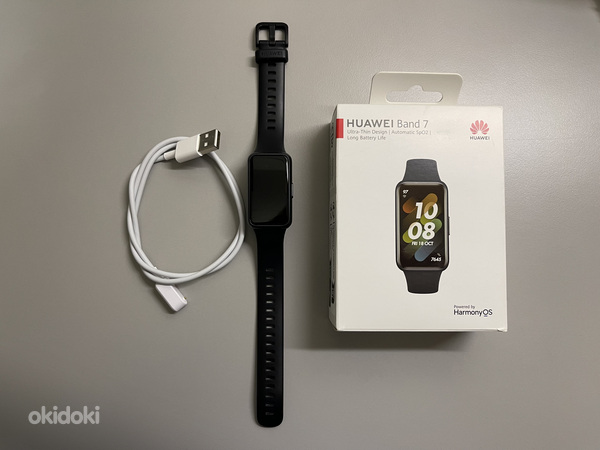 Спортивные часы Huawei Band 7 черный (с гарантией) (фото #1)