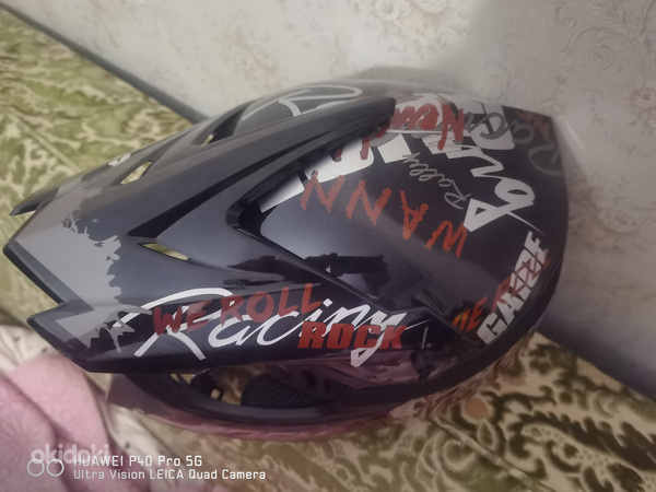 Шлем для мотокросса или BMX + очки (фото #4)