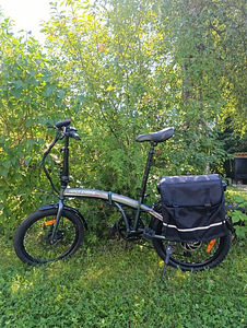 Электровелосипед HIPER ENGINE FOLD X1 Space Gray (5 фото из 5)