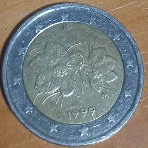 Монета 2 евро 1999г. Finland