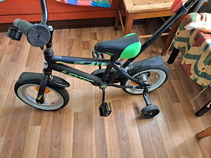 Laste jalgratas Jupiter12"/14"(2-4 aastasele, ca.enne 116sm) (1 foto / 2)