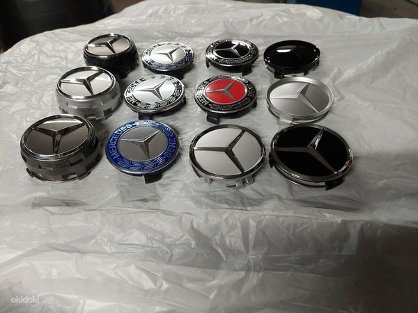 Новые капсулы для дисков Mercedes-Benz 75 мм (фото #2)