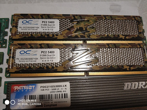 Mälu Ram DDR 2-3-4 For laptop end stationary (4 foto / 10)