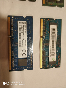 Mälu Ram DDR 2-3-4 For laptop end stationary (2 foto / 10)