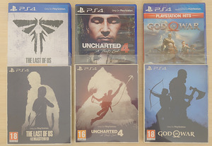 PLAYSTATION 4 GAMES (steelbook 'id) ps5 (6 foto / 10)