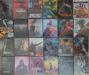 Steelbook (Playstation 4, PS5, Xbox Series, PC) kollektsioon (9 foto / 9)