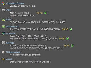 Mänguarvuti R5 3600/RTX 2060/16GB RAM/1TB HDD+256GB SSD (4 foto / 4)
