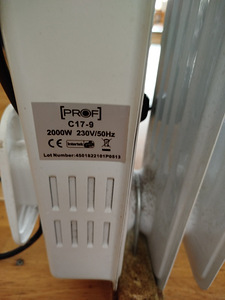 Elektriõliradiaator, 2 tk. (1 foto / 4)