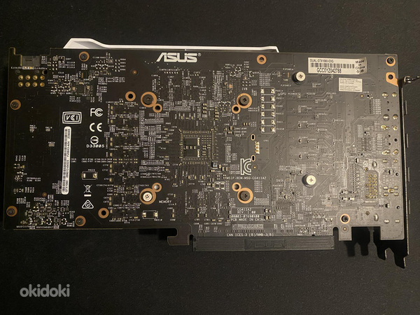 ASUS GeForce GeForce GTX 1060 Dual OC GDDR5 (фото #2)