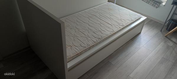 Кровать икеа с матрасом (фото #1)