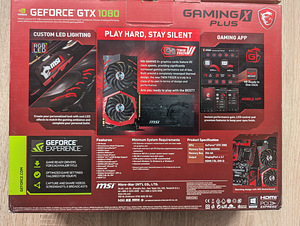 MSI Geforce GTX 1080 Gaming X Plus videokaart (6 foto / 8)