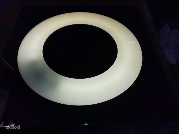 Никелированный светильник (фото #1)