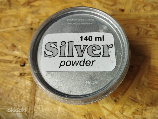 Алюминиевая перламутровая пудра. Серебро. (фото #1)
