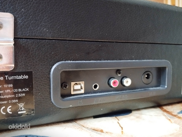 DENVER VPL-120BLACK Конвертер LP в MP3 WAV (фото #4)
