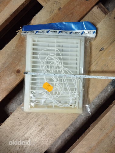 Reguleeritav ventilatsioonivõre.
