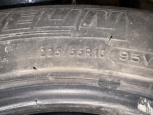 Michelin Suvi rehvid 225/55/R16 komplekt 4tk (2 foto / 2)