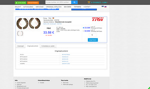 Piduriklotside komplekt GS8768 UUS (3 foto / 3)