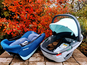 Maxi-cosi Coral koos FamilyFix3 alusega +lisad (6 foto / 10)