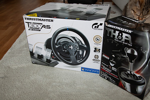 Thrustmaster T300RS GT + руль TH8A + шифтер (7 фото из 7)