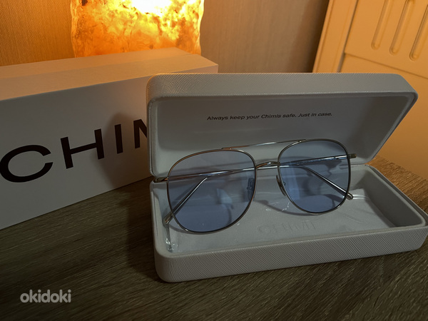 Päikeseprillid CHIMI Pilot light blue