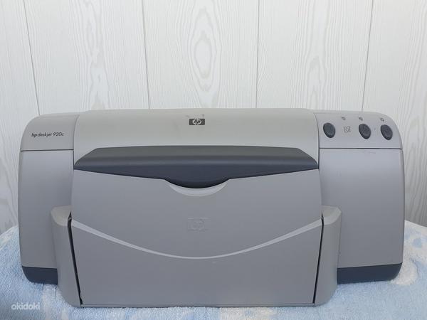 Цветной принтер HP DeskJet 920c |не работает| + 2 картриджа (фото #1)
