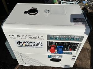 Diisel Generaator KS 9200HDES-1/3 ATSR Silent (3 foto / 3)