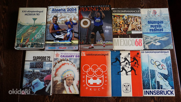 Olümpiamängudest 23 raamatut. Kõik kokku 10€ (foto #2)