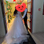 Свадебное платье + фата (фото #3)