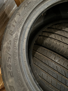 Летние шины 245/45 R17 (6 фото из 8)