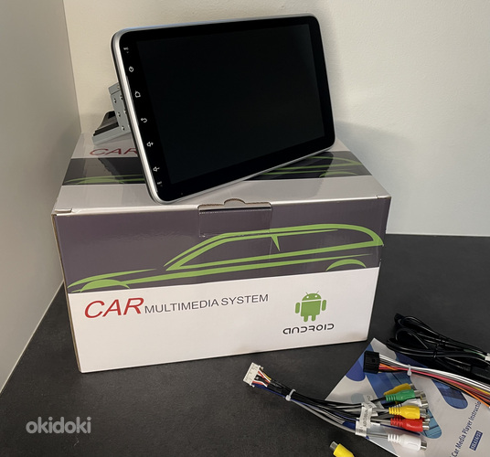 Android 13 CarPlay Autoraadio, Multimeedia 10,1" (180°) 1DIN (фото #3)