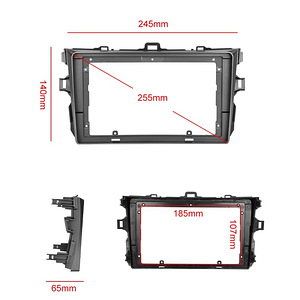 Android CarPlay 13 Autoraadio 9" (Toyota Corolla 2009-13) (5 foto / 6)
