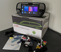 Android 13 CarPlay Автомобильное радио, мультимедиа (Fiat 500)
