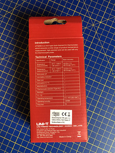 Termomeeter UNI-T UT320D // -50C...+1300C (2 foto / 3)