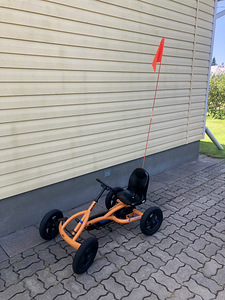 Pedaalidega laste velokart BERG Buddy B-Orange (6 foto / 6)