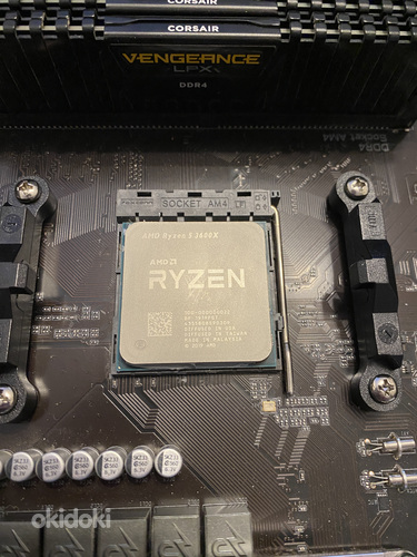 Ryzen 5 3600X, emaplaat ja RAM (foto #1)
