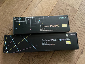 Lian Li Strimer Plus +Triple 8-Pin Strimer Plus V2 + fansx10 (1 foto / 2)