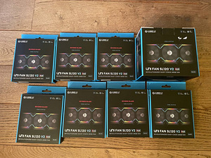 Lian Li Strimer Plus +Triple 8-Pin Strimer Plus V2 + fansx10 (2 foto / 2)