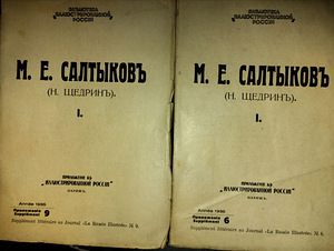 Saltõkov-Štšedrin. Töötab. Pariis, 1935 (7 foto / 8)