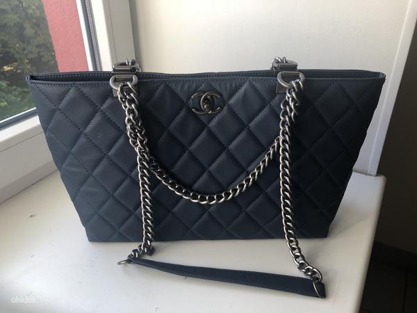 Chanel nahast kott, uus (foto #3)