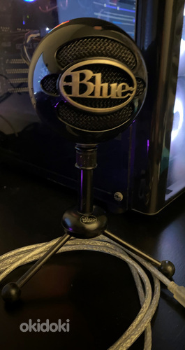 Blue Snowball Mikrofon (black version) (foto #3)