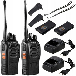 Raadiosaatjad 2tk UUED 5W 400-470MHz 16CH laadijad komplekt (1 foto / 1)
