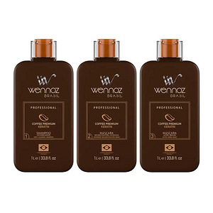 Wennoz Brasil Coffee Premium Keratin komplekt 3x1000 ml (1 foto / 1)